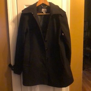 Black Worthington Pea Coat
